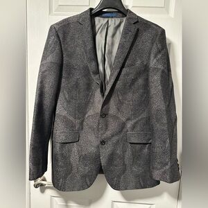 Paul Betenly Blazer - Dark Grey - Skull Pattern - 42R